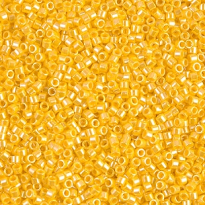 Miyuki Delicas 110 DB1562 - Opaque Canary Luster